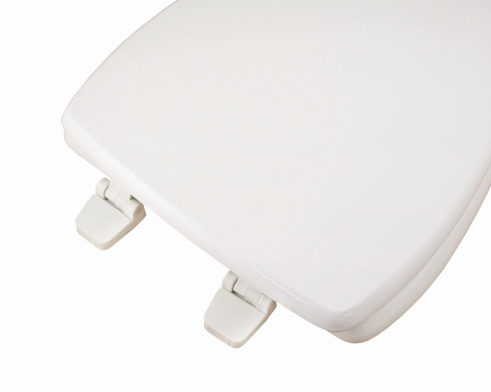 Comfort Seats Deluxe Square Front Elongated Toilet Seat & Reviews Wayfair